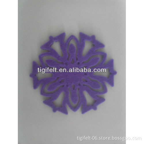 B2 Grade Wool Felt Laser Cut Coaster